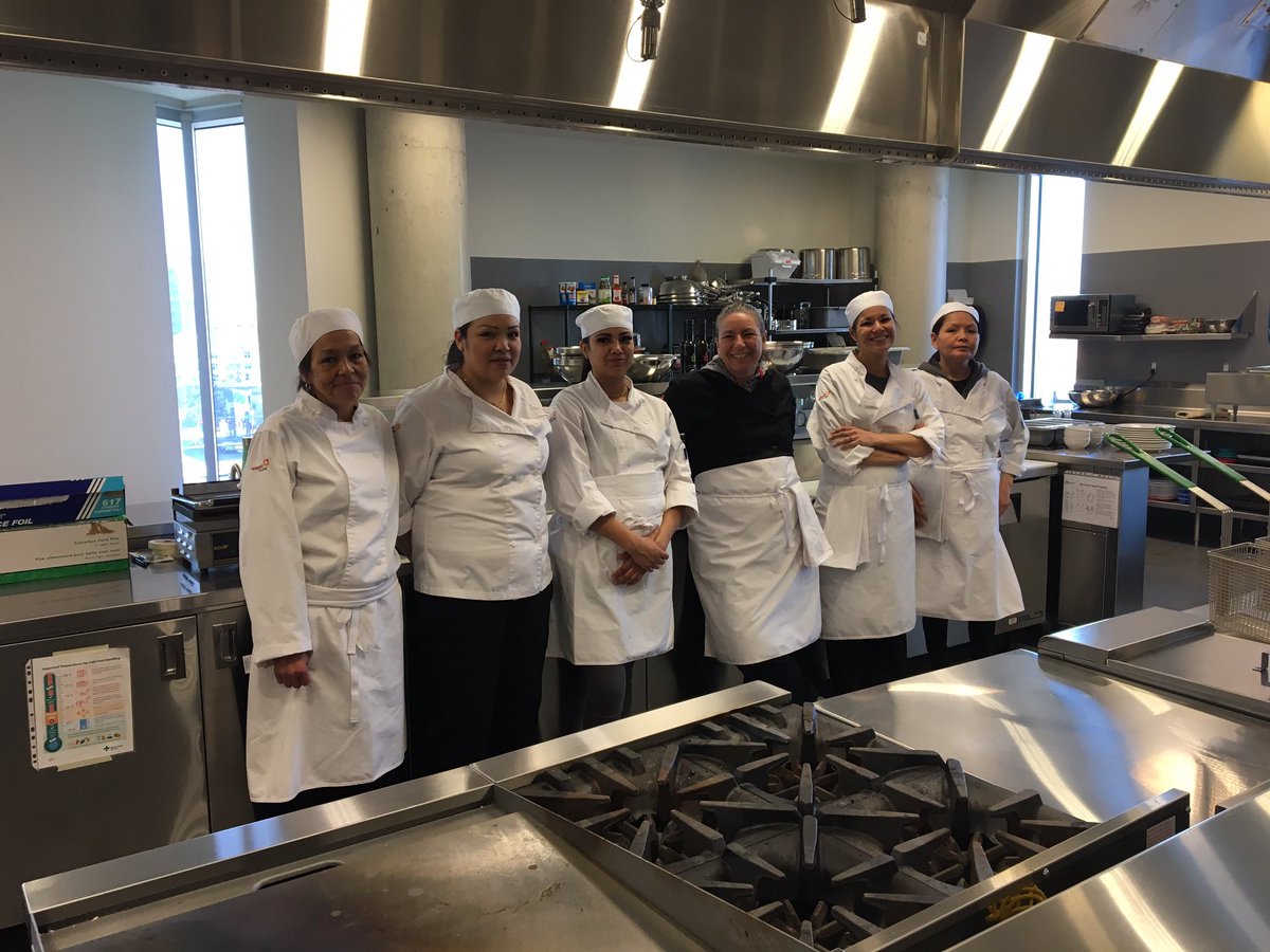 JonDRobb's tweet photo. Yesterday’s “breakfast for lunch” feast @NorQuest and @NorQuestConEd Foundations of Cooking program. Many students told me they were sad to see this program come to an end after next week. #NorQuest #NorQuestConEd #GoodEats #ComplimentstotheChefs https://t.co/WIe6Lkwjir