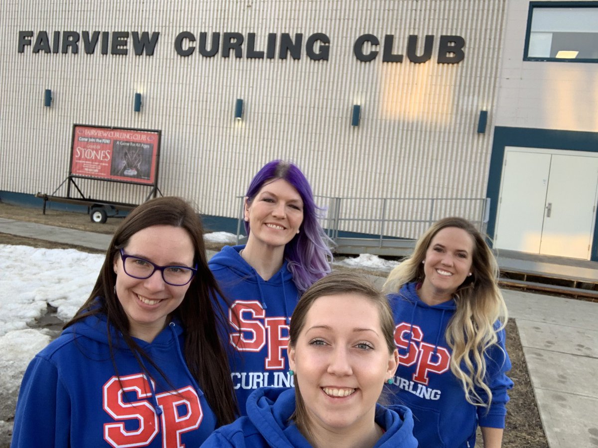 BrisingrSverd's tweet photo. About to start our first game of #curlingclubchampionships repping our @ShPkcurlingclub swag https://t.co/P0gWjZ9MpB