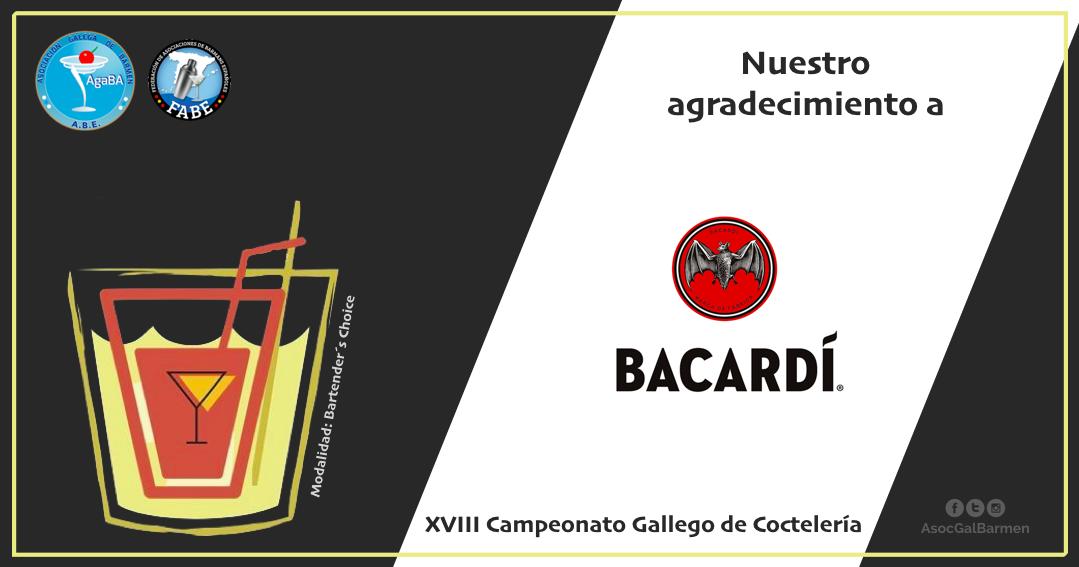 Ron <a href="/BACARDI/">BACARDI</a>, colaborador oficial de @fabebarmans, también nos acompañará un año más en nuestro #CampeonatoAgaba19.
Gracias!