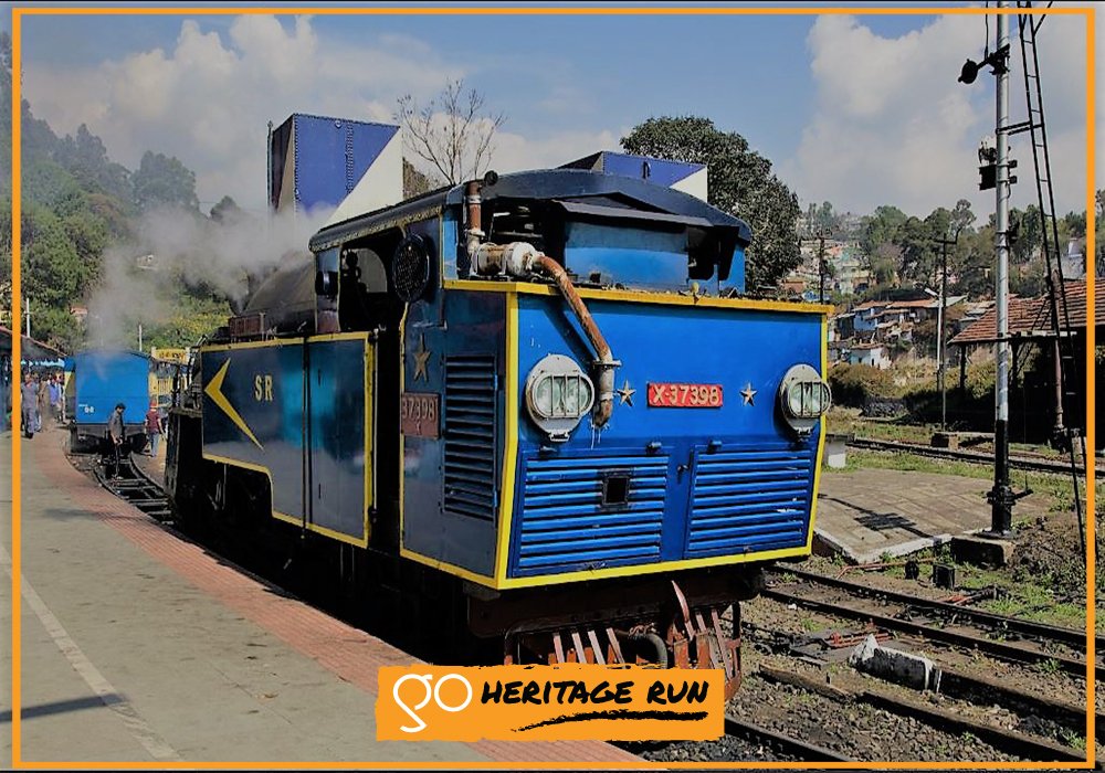goheritagerun's tweet photo. This #toytrain is unmatched by any other train ride passing through lush green #landscapes and breathtaking #Nilgirimountains from #Mettupalayam to #Ooty via #Coonoor. The upcoming months, #escape the mundane into one of our magical #runcations in Ooty. https://t.co/ijYX8O4BQz https://t.co/7u9w0TD2Os