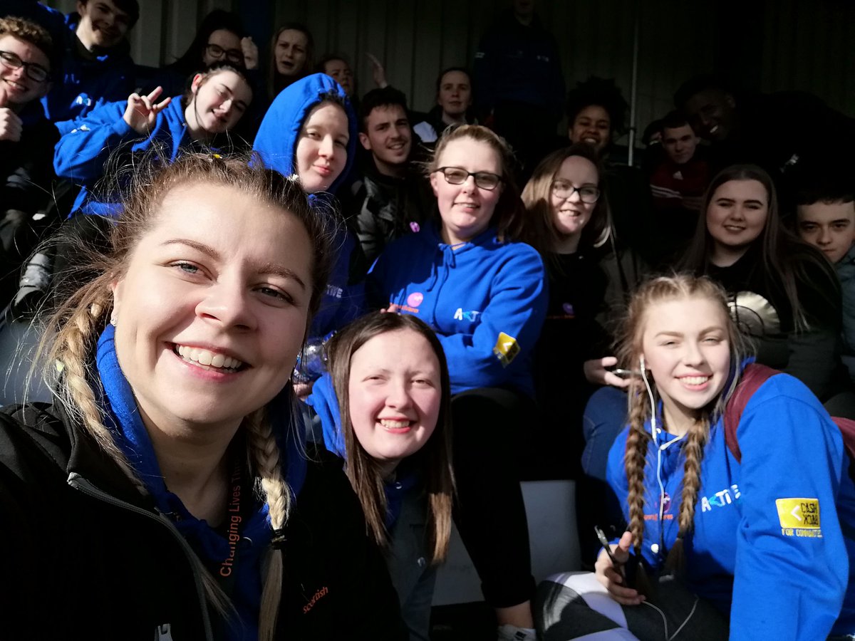 NLASC_Demi's tweet photo. Next stop is to watch a Shinty for our Active Champs 😁 #champstouroban #ChangingLivesThroughSport https://t.co/TkIDROkG98