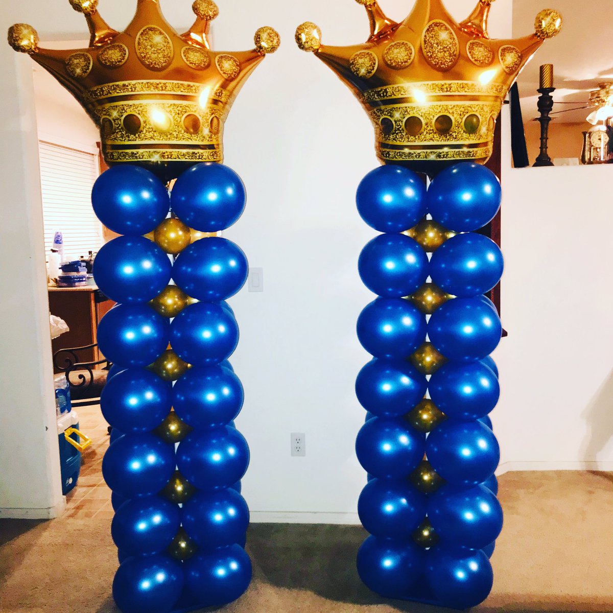 Stylishballoons's tweet photo. Royal Prince Baby Shower Theme https://t.co/lgTxGQCRcg