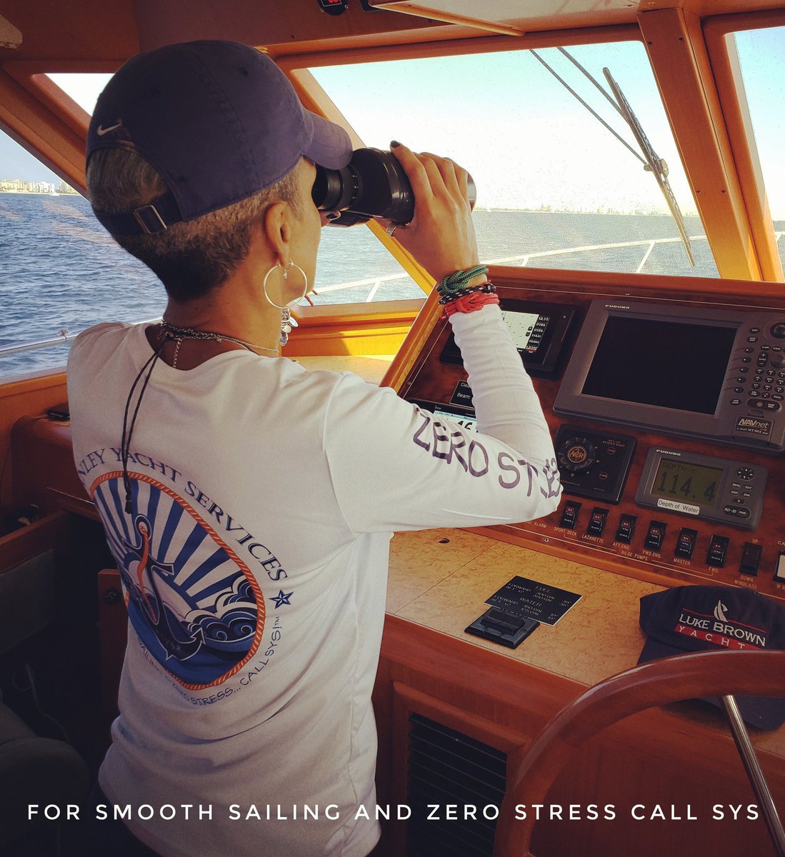 StanleyYachts's tweet photo. Rise and shine, mates. It's #MoveInDay for this #SYSFleet member, a 62' Offshore motor yacht, and she's on her way to Palm Beach for @pbboatshow. #BossLady Jo is keeping an eye out for you. Ahoy there! #PBIBS2019 🌴🛥️ #SmoothSailing #ZeroStress #CallSYS ⚓ https://t.co/Tk7SsNULnp