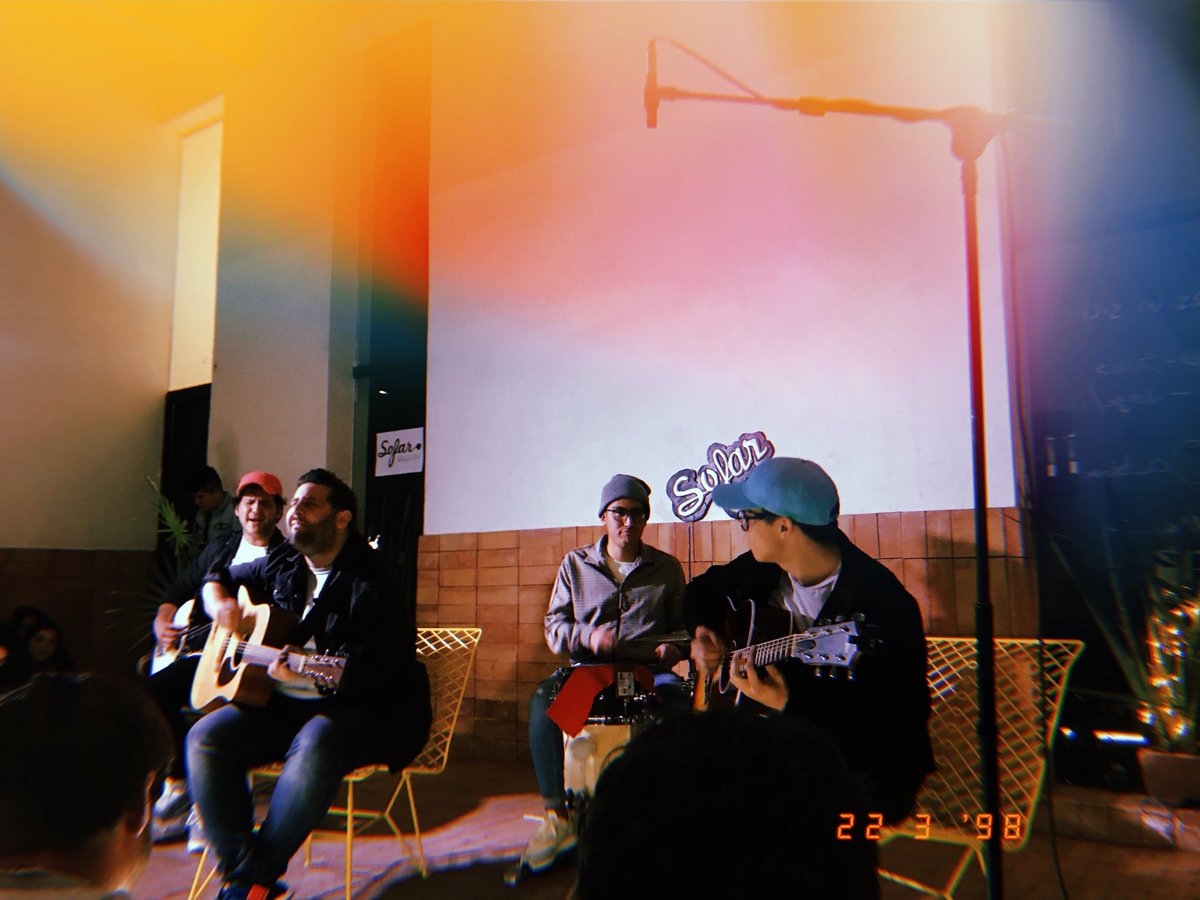 luchy_martos's tweet photo. Hermosa noche de @SofarSoundsMX !!!! Felicidades chicos y gracias por tan linda magia!! https://t.co/foxtD5dA56