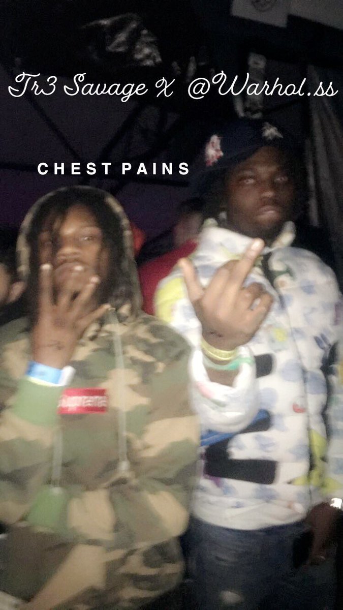14_ide's tweet photo. A Tr3 Savage and Warhol collab possibly😭👀😳
#TellYa https://t.co/Pyeiyvoy3W