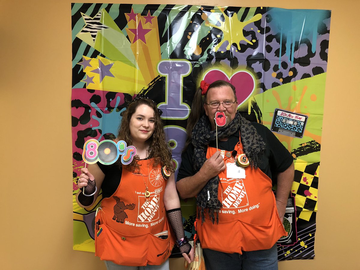 Gina_A_G's tweet photo. ASM Michael ran into 3 Madonnas while listening to his boom box! More 80’s shenanigans! @TaiatTHD #6173Rocks #successsharing2019 https://t.co/4aPdmXHDyh