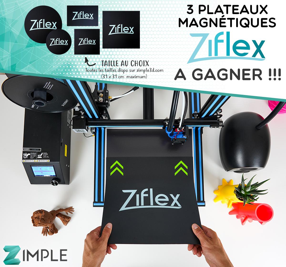 Heliox_Lab's tweet photo. 🎁 #CONCOURS 🎁   
3 plateaux magnétiques ZIFLEX de la taille de ton choix à gagner ! 
(Tailles dispo. sur https://t.co/gB7drrR03H)

Pour participer :
👉 RT ce tweet
👉 Follow @Heliox_Lab
👉 Follow @Zimple3D

⏳ 3 GAGNANTS seront tirés au sort le 07/04/19
🍀 Bonne chance 🍀😊 https://t.co/rjKb3O0ng0