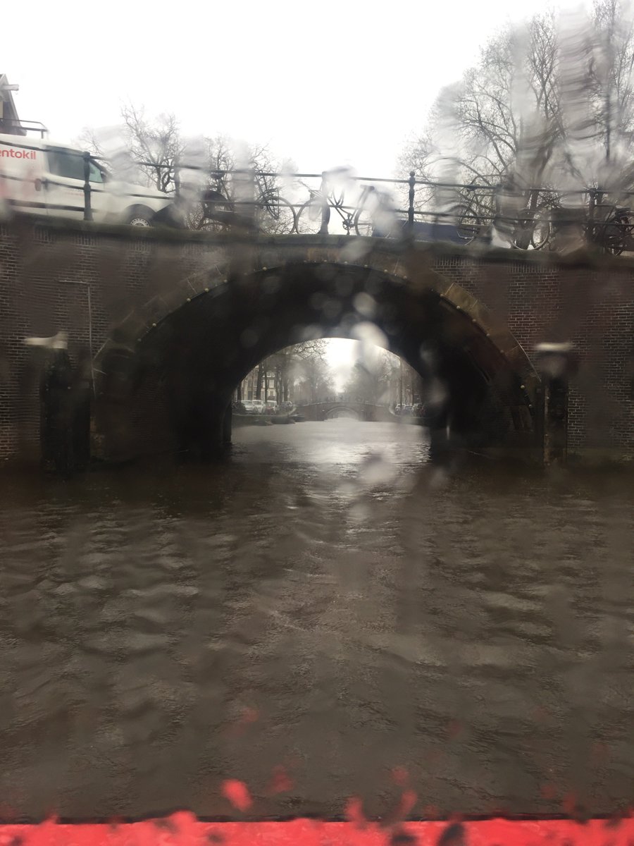 LegalTranscribr's tweet photo. Hubby and I went off on a romantic mini cruise to Amsterdam via P&amp;O Ferries.  Weather was a bit crappy but we still enjoyed a cruise on the river and a walk around the shops, calling in for a coffee and waffle... and what a waffle it was!  Yummy but it beat me - too sickly 😋️ https://t.co/V9oUsv9edX