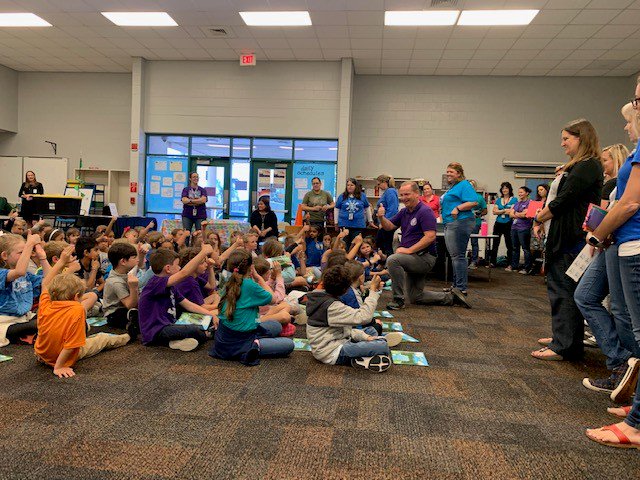 FrontierPanther's tweet photo. HOPs Event hosted at Frontier! Thank you to all the teachers, students and parents for coming to such a fun day! #frontierfamous https://t.co/G7zw8CqOp3