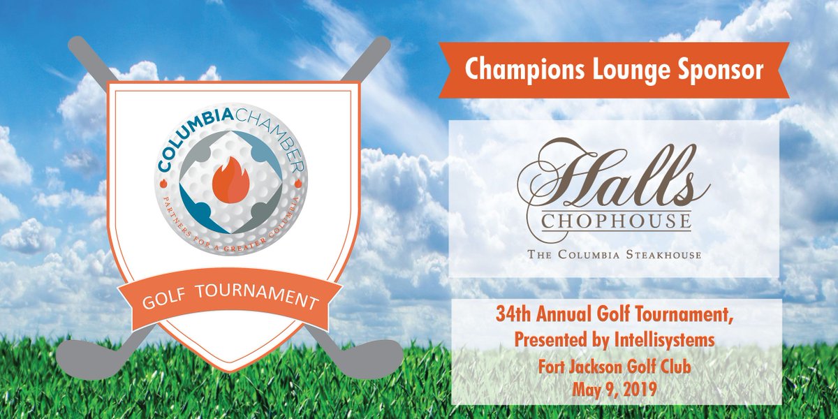 ColaChamber's tweet photo. Thank you to @hallscolumbia for being one of our Champions Lounge Sponsors for the 34th Annual Golf Tournament, presented by Intellisystems/ @kevwade01! This is a new interactive area that we can't wait to show our players! 🏌️
Register Now >>> https://t.co/ILDVaPxTQD
#ColaGolf https://t.co/TkeYwXPSpi