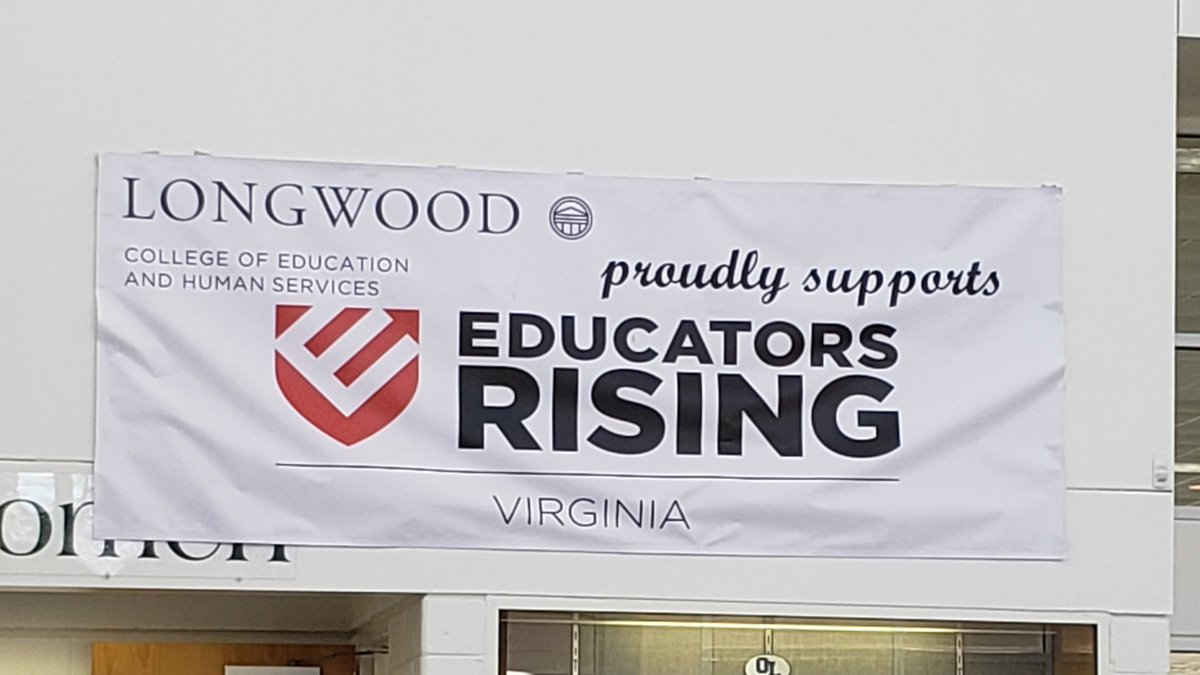 BreinigTeach's tweet photo. Good luck to all the competitors at Educators Rising State Competitions today! Hope everyone does well and has their passion for education ramped up! Thank you VA Beach for hosting! @LCPScte @Ashley_E_Hicks @dr_lhe https://t.co/3zPHpDYSrh