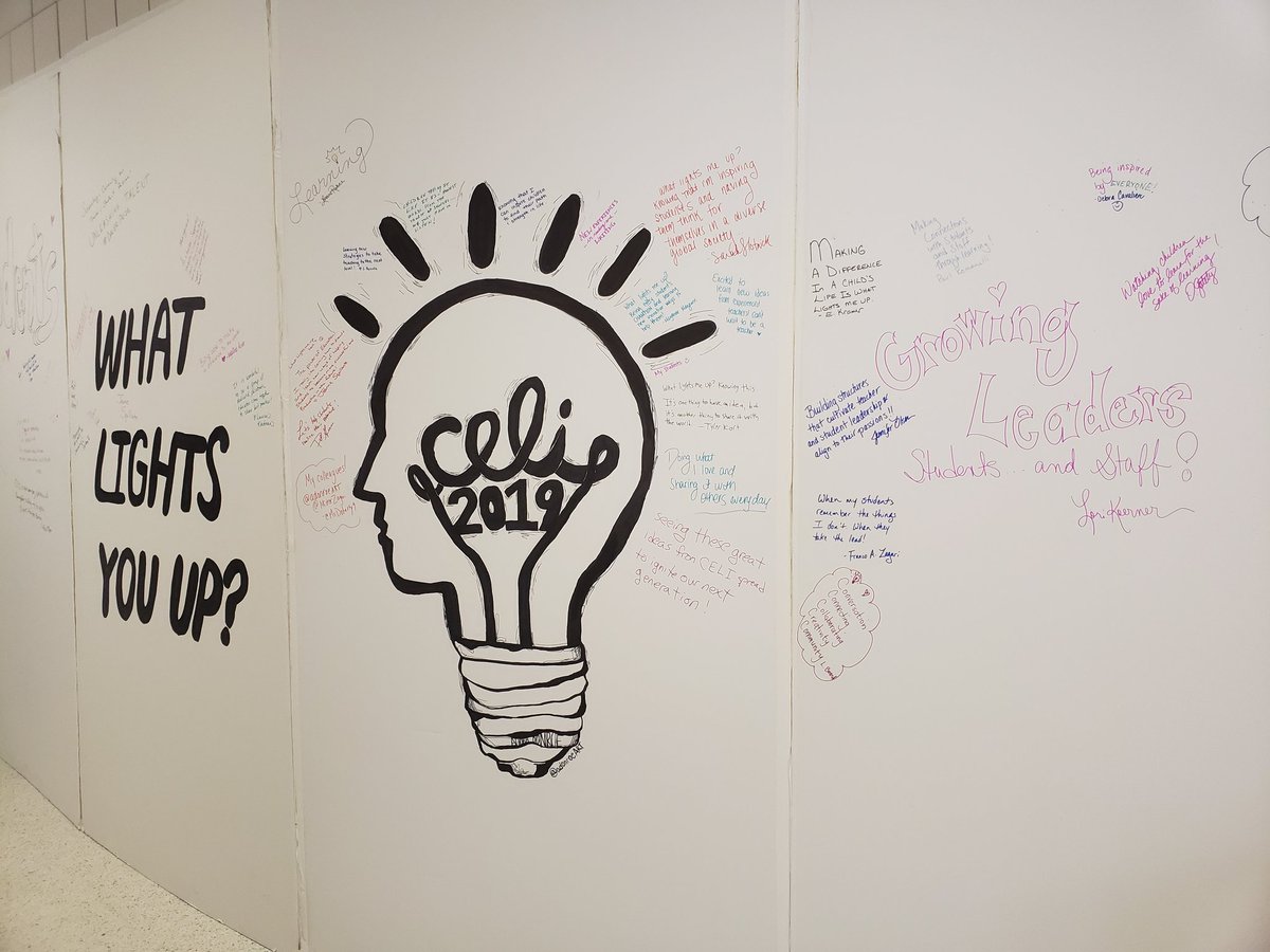 What lights you up? #CELI19