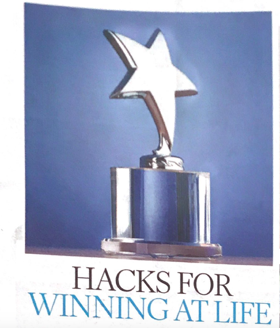 Some great Hacks for Winning at Life in the Weekend Mag in today's <a href="/Independent_ie/">Irish Independent</a> including some tips on how to remember names from moi..