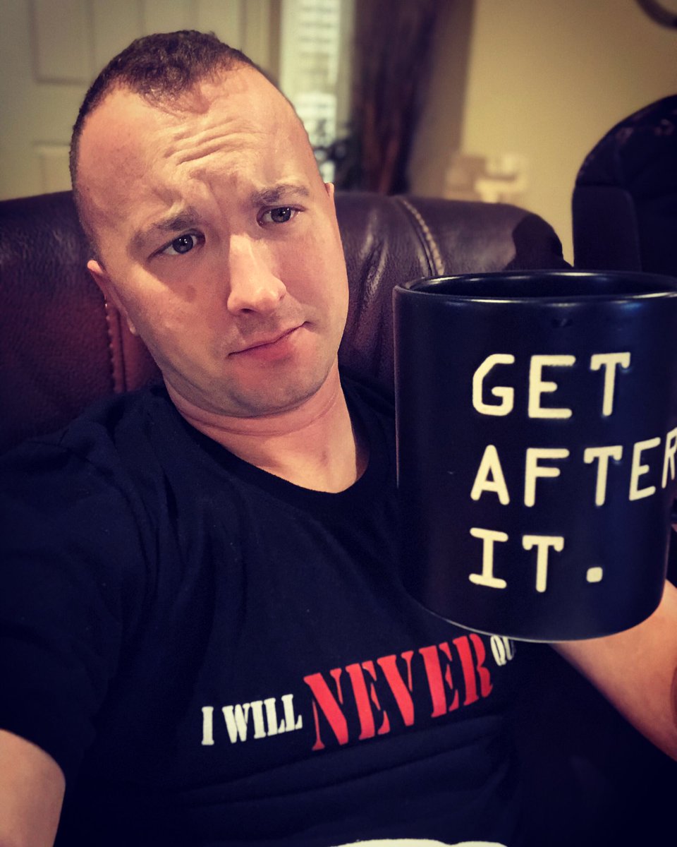 SFC_Zimmerman's tweet photo. I figured out how @jockowillink got such big muscles. This @jockopodcast mug is huge! 😂 #getafterit #coffee #tea #mug #approved #muscles #workout https://t.co/oDO3TrPg9W
