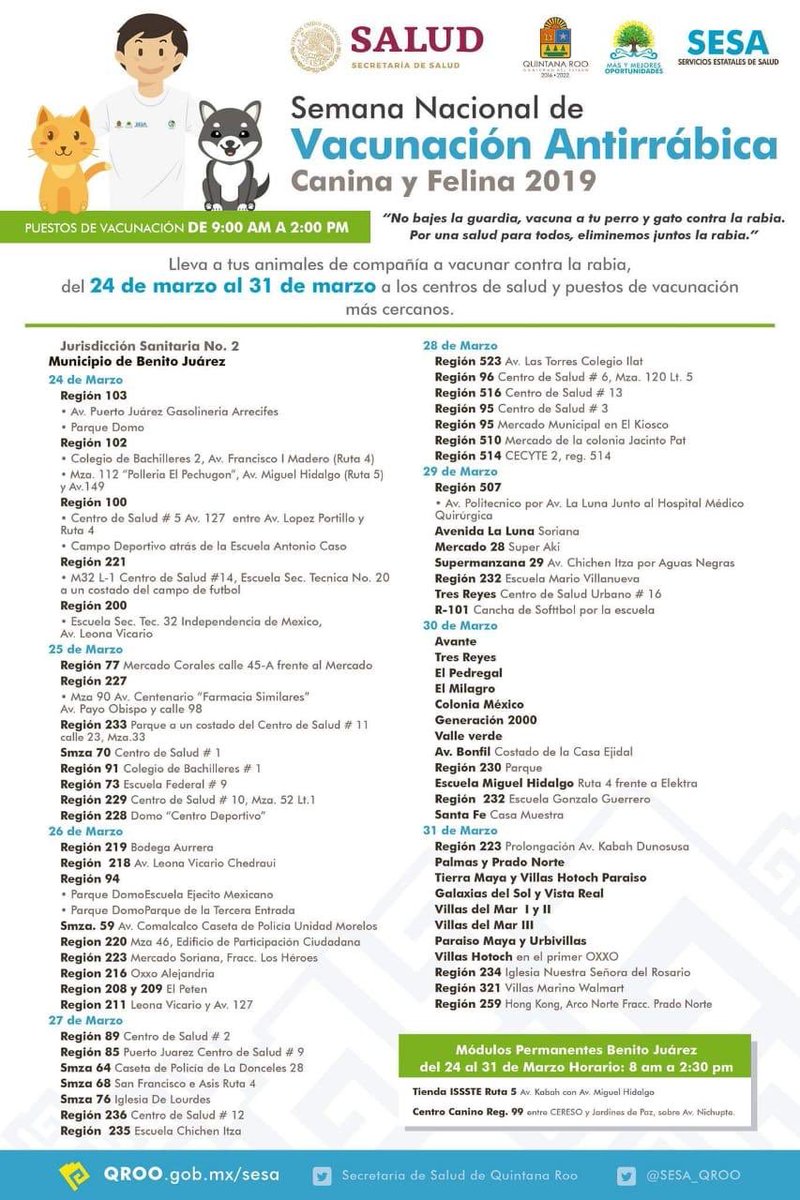 <a href="/VivoEnCancun/">Vivo en Cancún 🏖️</a> 🐶ATENCIÓN CANCÚN...VACUNALOS ES AMOR Y RESPONSABILIDAD💞