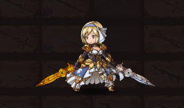 Vivi 焔機パイロ 黄金の依代の剣 と 銀の依代の剣 の組み合わせ かっこよすぎる 奥義も 黄金の瞬き と 銀の瞬き なので 演出込みで完璧だ T Co 8mtas9r0h4 Twitter