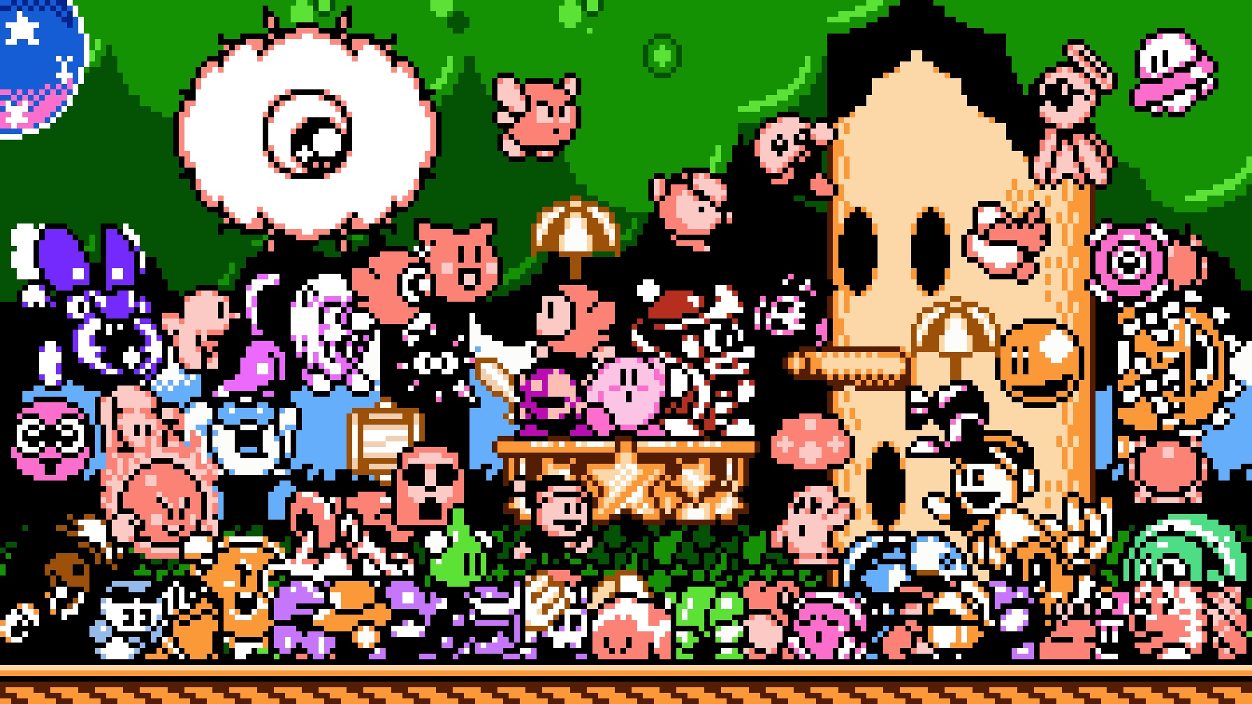 どうぶつの森　星のカービィ夢の泉デラックスポスター2枚組 如月 二重 6 on X: 
