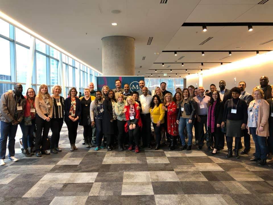 mansomanitoba's tweet photo. Manitoba delegates to #MetropolisHAL #metropolis2019... Missing a few people in this photo. What a great experience we have had. The staff at MANSO is happy to have been part of this event. https://t.co/y9mMwKzTgw