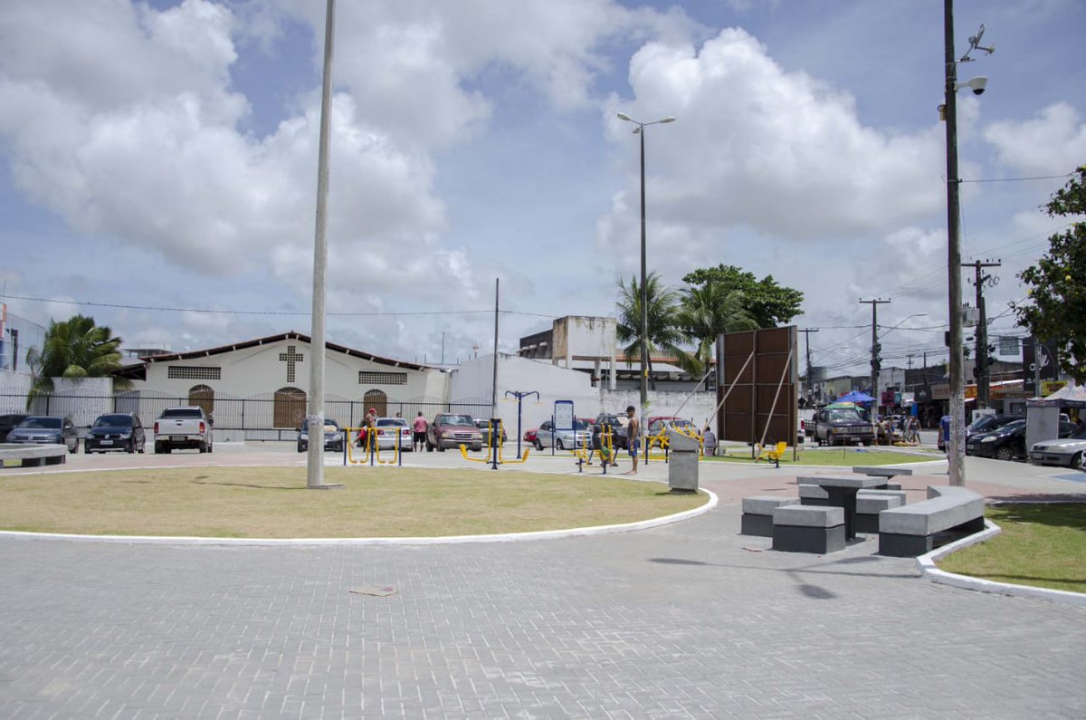 Entregaremos nesta segunda, às 18h, a Praça Cristo Rei, em Mangabeira, a quarta das 14 praças que estamos inaugurando neste primeiro semestre para oferecer mais espaços de qualidade de vida e bem-estar para nossa população. Estão todos convidados!