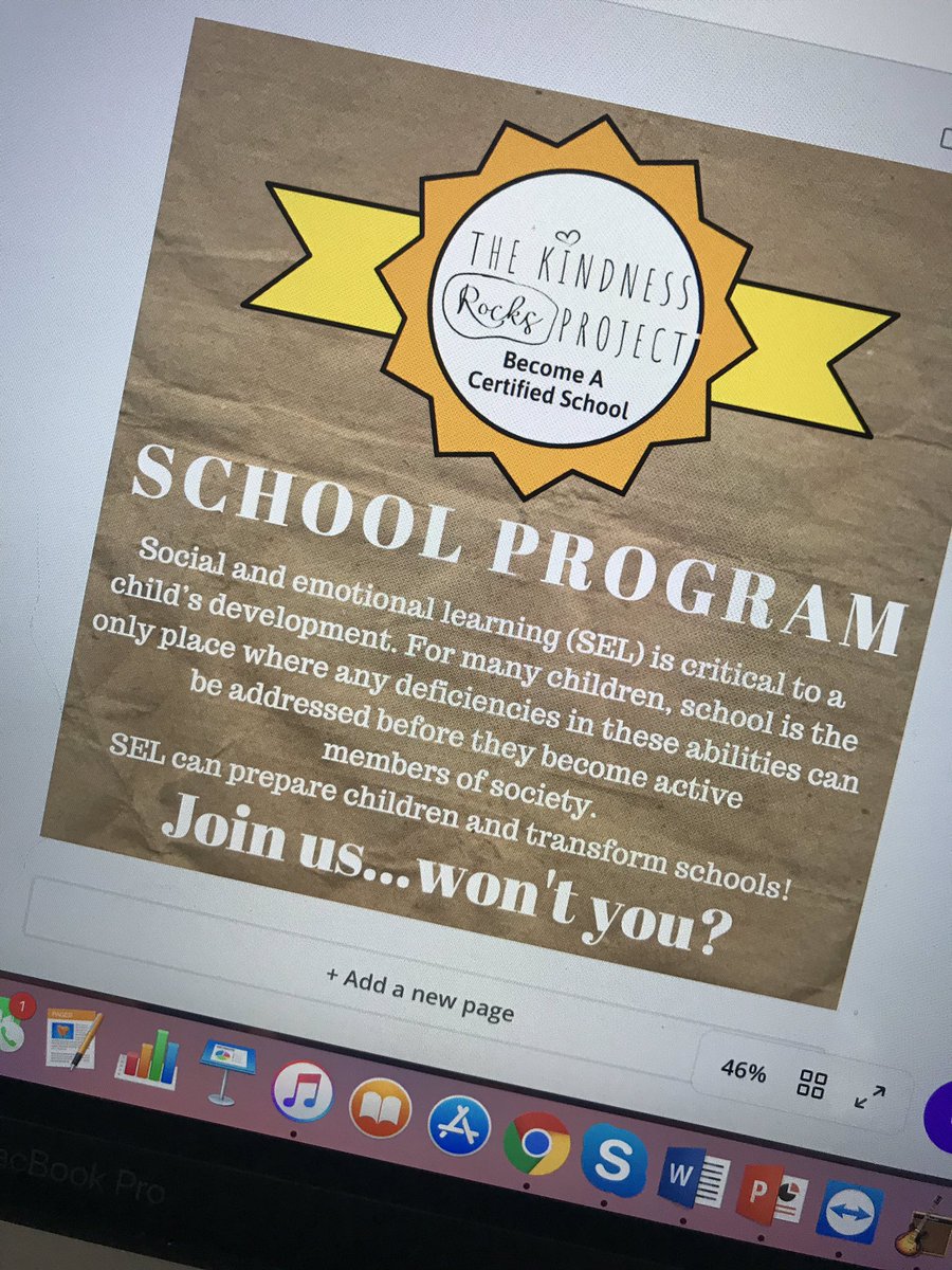 theKindnessrock's tweet photo. Attention Teachers &amp; Educators...
Stay tuned as our School package 📦 is ready to launch 🚀 later this week!
*School certification &amp; recognition on our website 
*40 min School video presentation 
*50 Page SEL curriculum module
*classroom posters, card packs
*Starter Painting Kit https://t.co/78eX5FqClB