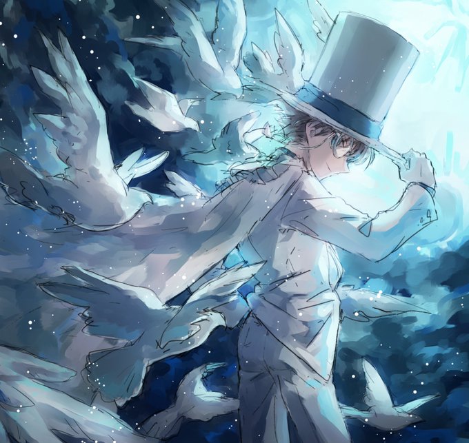 怪盗キッドのtwitterイラスト検索結果 古い順