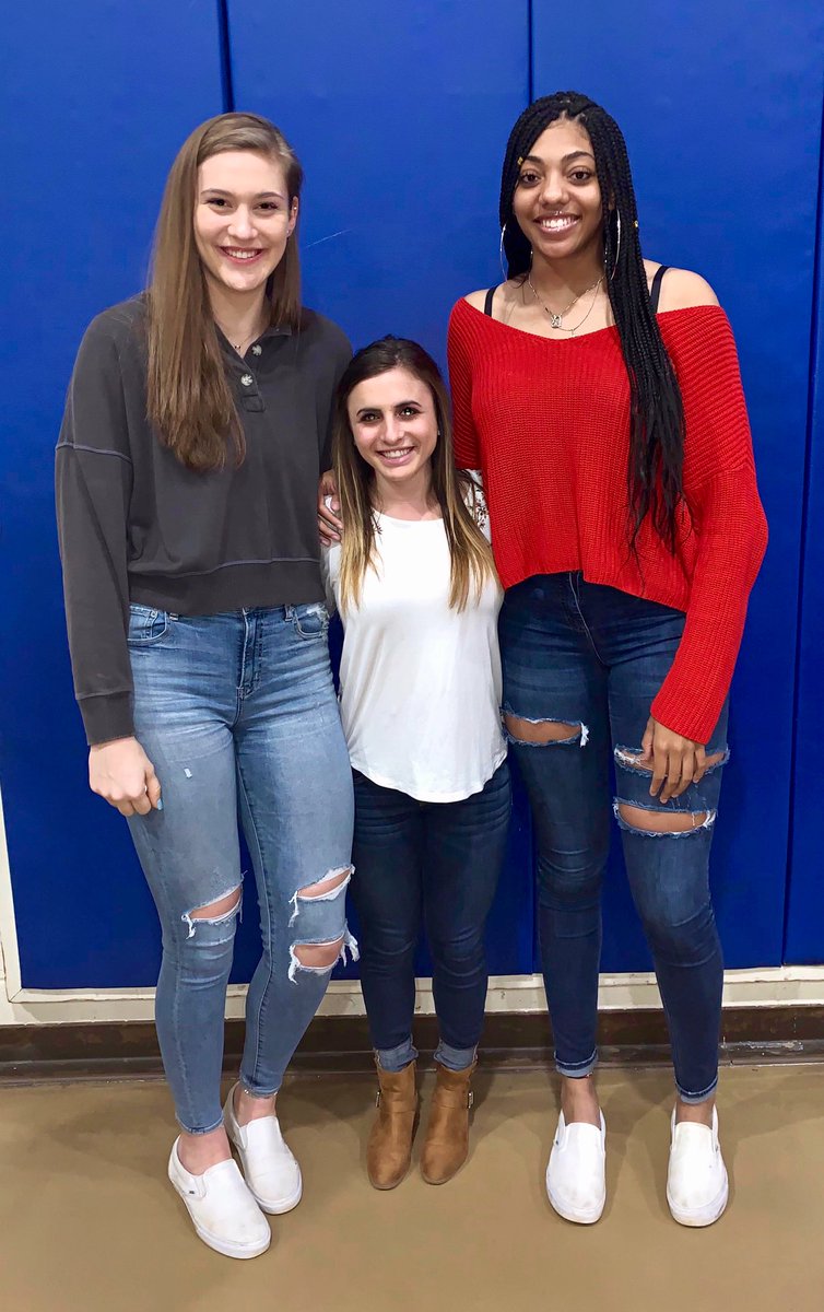 Adam Scheier (@coachscheier) on Twitter photo My little girl all grown up. Well, kind of. <a href="/CallieScheier/">Callie Scheier</a> w/two of her NC All-Star teammates (Elizabeth Kitley - Virginia Tech & Tamari Key - Tennessee) at last night’s #CarolinasClassic banquet.
UNBELIEVABLE EXPERIENCE!#basketballmakesyoufamily #HEARToverHeight #OnlyOneInHeels My little girl all grown up. Well, kind of. <a href="/CallieScheier/">Callie Scheier</a> w/two of her NC All-Star teammates (Elizabeth Kitley - Virginia Tech & Tamari Key - Tennessee) at last night’s #CarolinasClassic banquet.
UNBELIEVABLE EXPERIENCE!#basketballmakesyoufamily #HEARToverHeight #OnlyOneInHeels