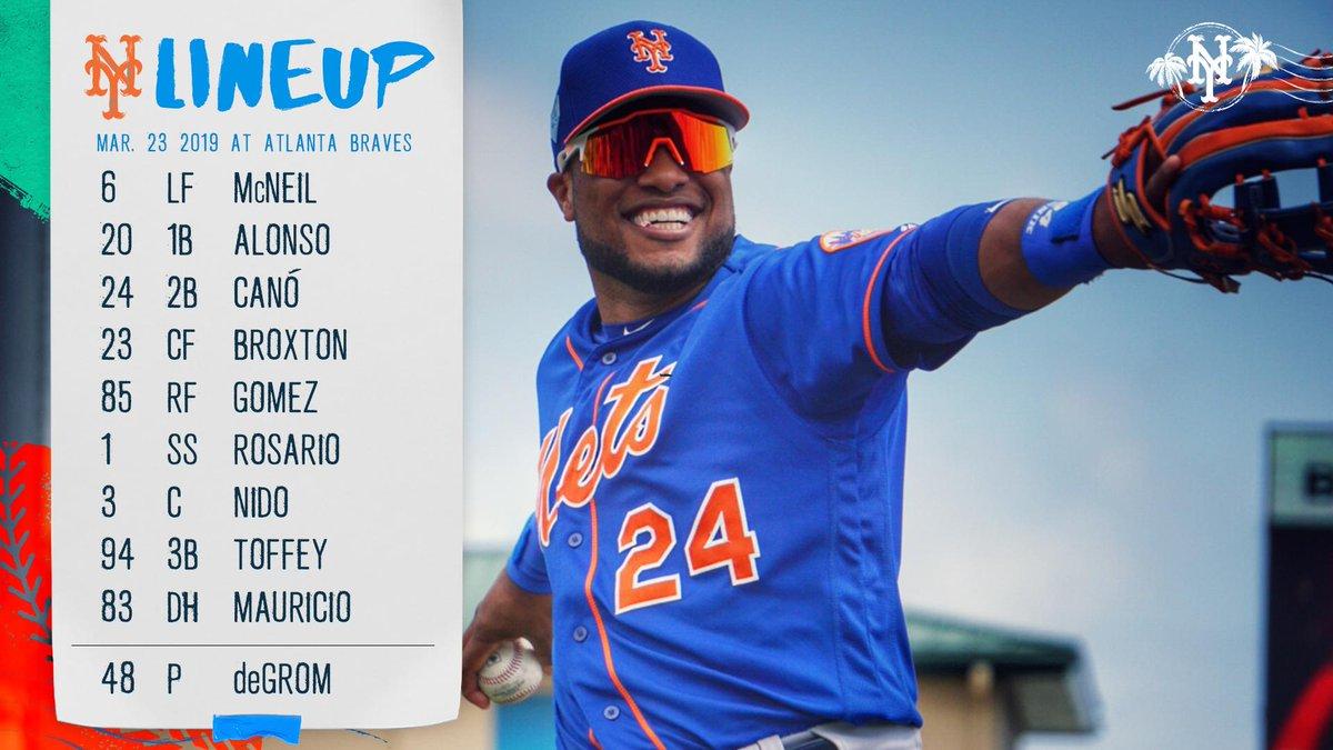 LosMets's tweet photo. Hoy es la ΓΊltima salida del #SpringTraining para @JdeGrom19 antes del #OpeningDay. π π―
#LosMets | #MetsST
π π @MLBTV
π π @WCBS880
π π https://t.co/OstpLD9hl0 https://t.co/L6DXHcUz3X