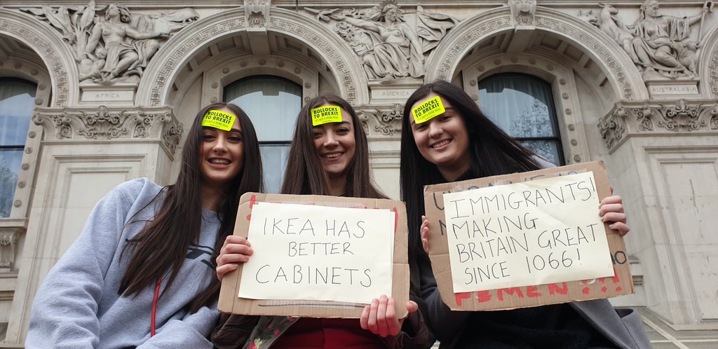 IMoessler's tweet image. Ikea has better cabinets! So true!! #PeoplesVote #PeoplesVoteMarch #RevokeArticle50