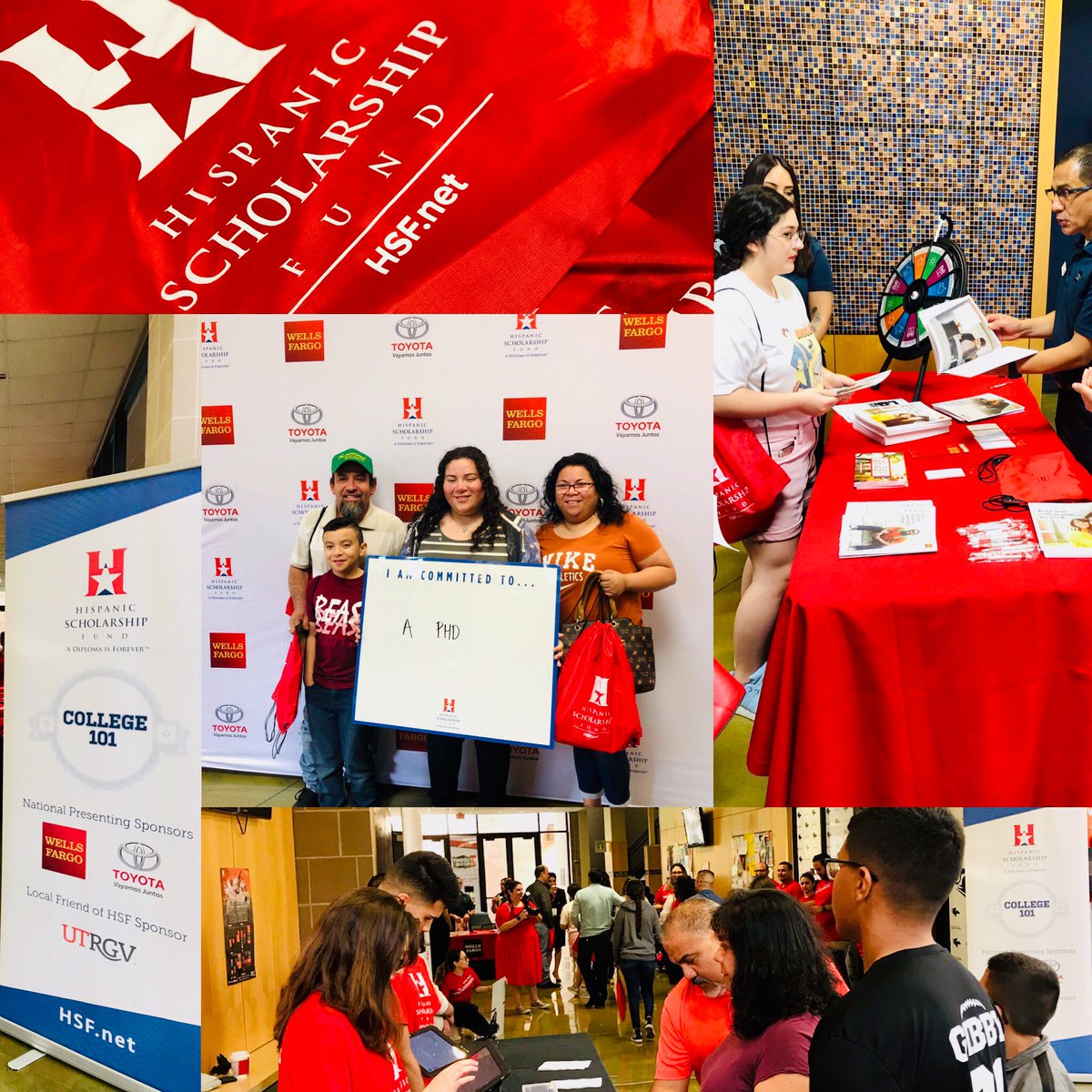 Hsf Today Students And Parents From The Rio Grande Valley Community In Texas Are Spending The Day Learning How To Prepare Plan And Pay For College At Hsf S College 101