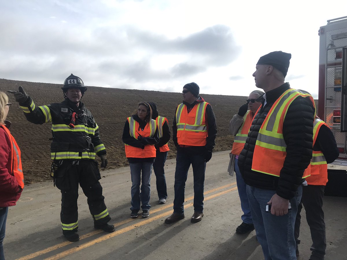 CityofLoneTree's tweet photo. Today’s emergency exercise with LTPD, @RideRTD and @SouthMetroPIO is just wrapping up. While we hope to never have a real emergency, it’s best to be prepared. #teamwork #prepared https://t.co/uXkvI2woay