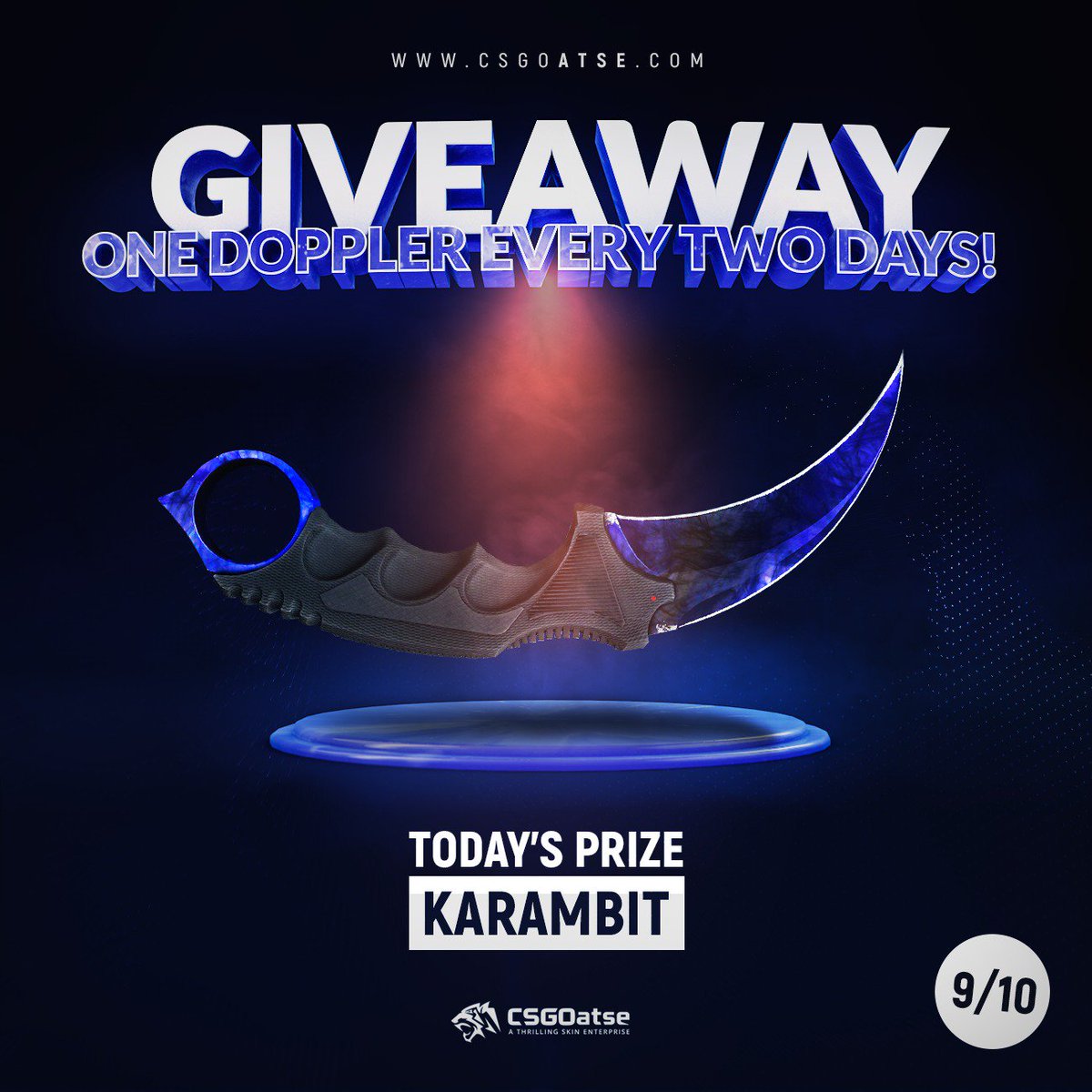 CSGOatsecom's tweet image. 🔥GIVEAWAY🔥

Join our 15.000.000 coin leaderboard at:

csgoatse.com/leaders#ranking       

✅Follow
✅RT
✅Like
✅Be registered on CSGOatse.com         

Good luck!