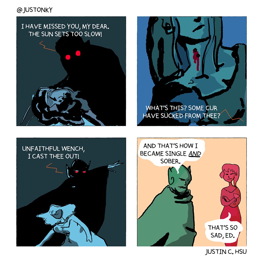 justonky's tweet photo. U N F A I T H F U L
W E N C H ๐
Follow me on Instagram for more art.
#WeHeartComics #digitalart #digitalartist, #artistsontwitter #webcomics #webcomic #comics #comic
#funny #cartoon #art #gothic #vampire #twilight #edwardandbella #tragedy #romance #love #comedy https://t.co/CjLzMnRUha