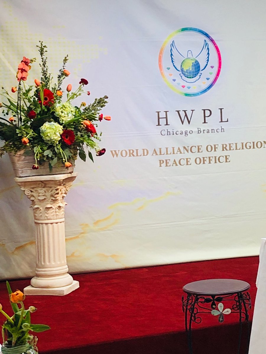 HWPL_Chicago's tweet photo. Getting ready for our monthly #WARP office where we will discuss a hot topic! #FireInMyScripture ~ #HWPL #Interfaith #Peace #Leaders https://t.co/ACNywaVzTD