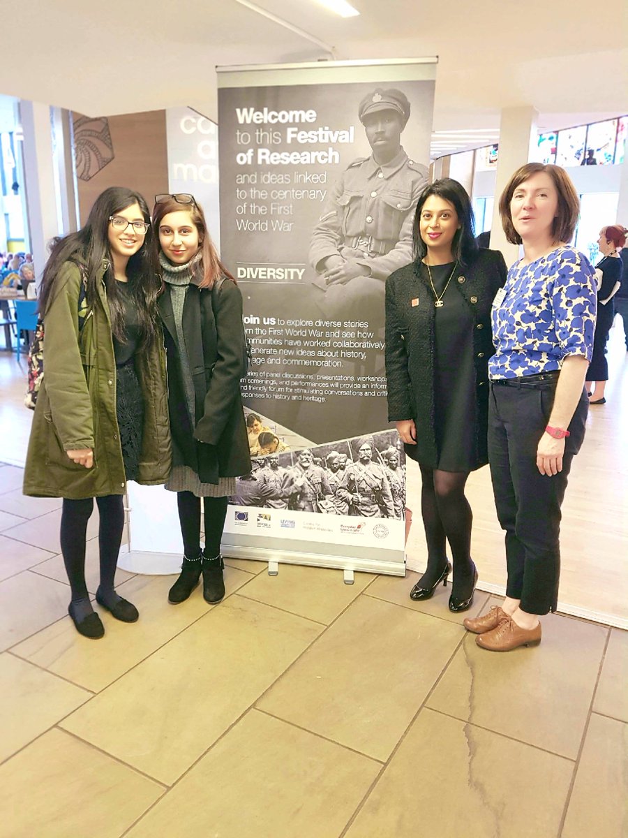 bimcic's tweet photo. Glad our future historians got a say in what more can be done to get young people into researching their own history. Really proud of them becoming leaders in a field dominated by men. Thanks to @LivingLegacies3 @Voices_WW1 @Izzy_Mohammed for giving them a voice. #history https://t.co/CytGTbFoI5