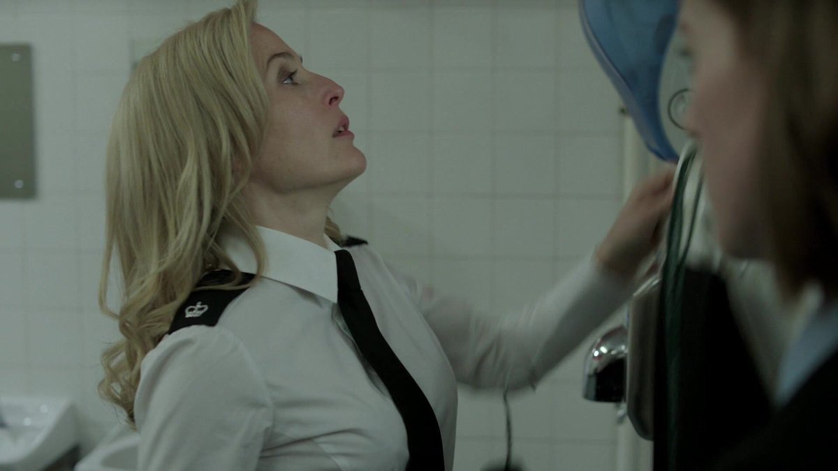 gllians's tweet image. stella gibson in her police uniform raised millions for the lgbt