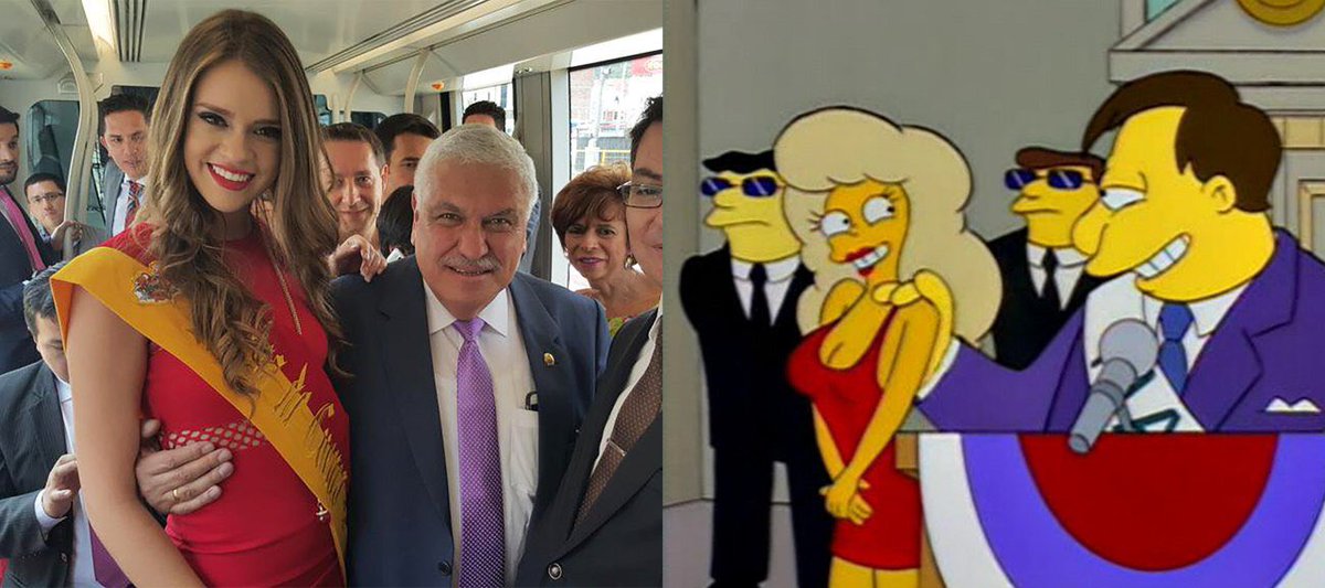 Cholo_Cuencano's tweet photo. Ustedes encuentran las 7 diferencias? pues yo no! Los Simpsons lo hicieron otra vez! #YoNoVotoPorCabrera https://t.co/lXcUMbVw69