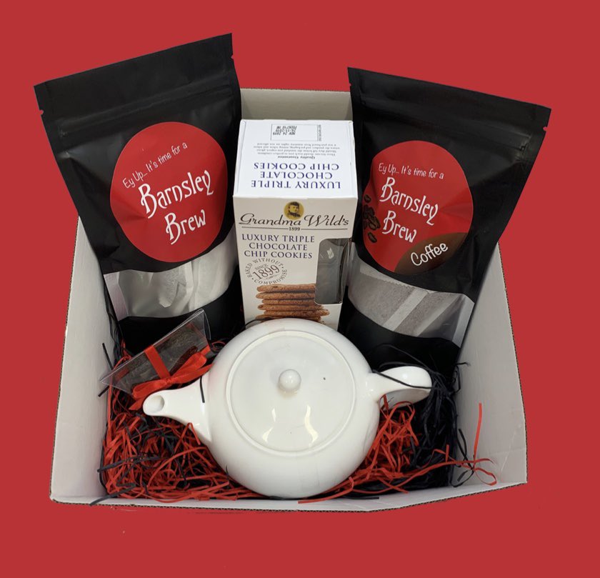Ere we ave t'perfect Mothers Day gift!This hamper has all the classics and even includes a Wedgwood Bone China Teapot! (reet posh, should cost £30 on its own but we ave a couple of decent contacts...) barnsleybrew.co.uk                        #tea #wedgewood #coffee
