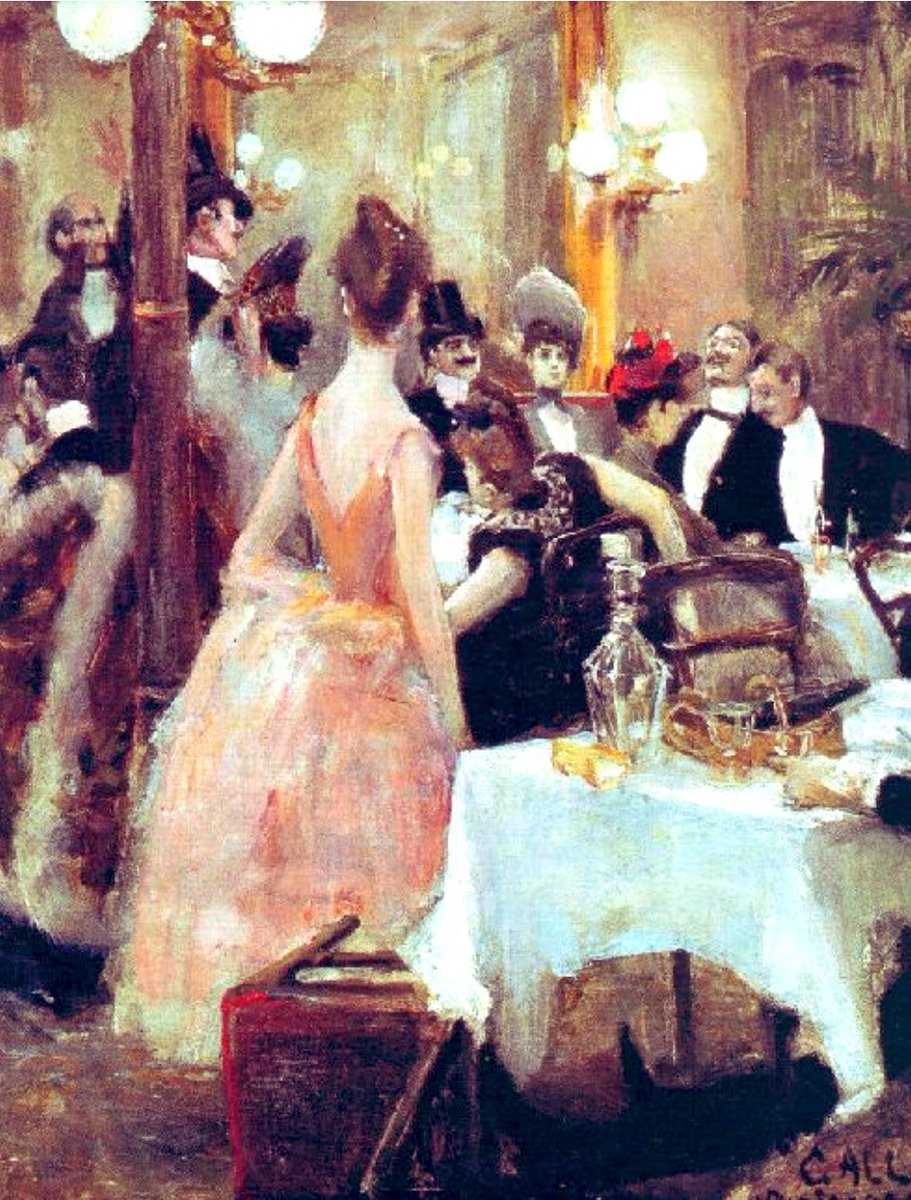 BunnyVillarruel's tweet photo. AT THE OPERA (1888) by Akseli Gallen-Kallela (1865-1931) Finnish Painter. Education: Finnish Art Society 1881-1884 under Adolf von Becker, and Academie Jillian 1884. Known: Painting Drawing. Notable: Old Woman and the Cat 1885❤️ #Realism #Nationalis #Romanticism #Symbolis #Art✅ https://t.co/wS33uqUiSc