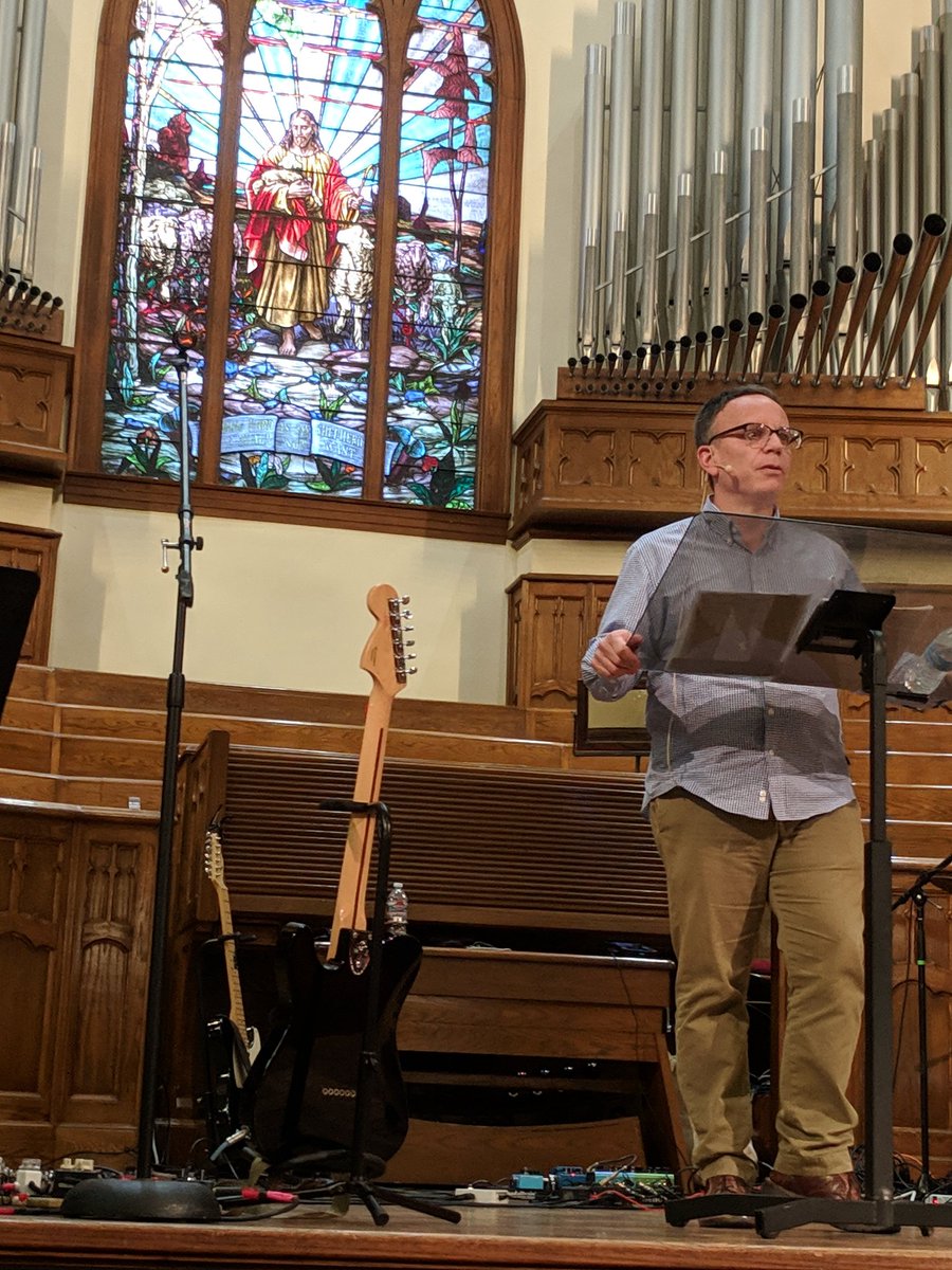 RLStollar's tweet photo. "God can handle our anger." ~@BozT #ValuedConf https://t.co/Gj9yXrlDHd