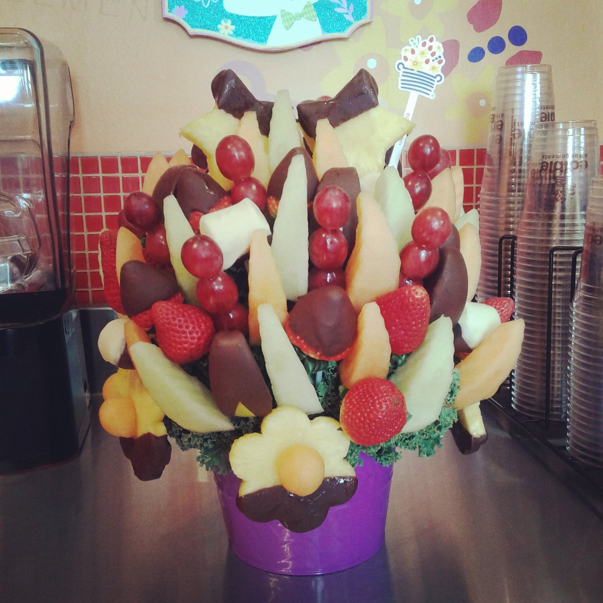 Delicious Celebration Dipped Fruit Delight