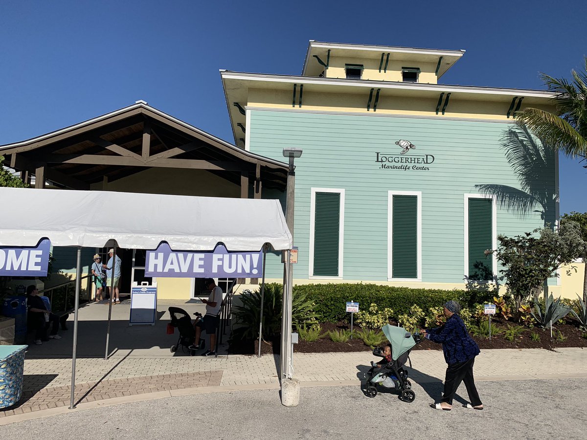thebeacontoday's tweet photo. Celebrating oceans of opportunity: @LoggerheadMC #turtlefest2019 | @thebeacontoday reporter @morgan_therrien / and @PBAUniversity cinema-arts major @HunterForster7 covered today’s family-fun event in Juno Beach. Check out our video story later this week. https://t.co/z6HkVsY5i2