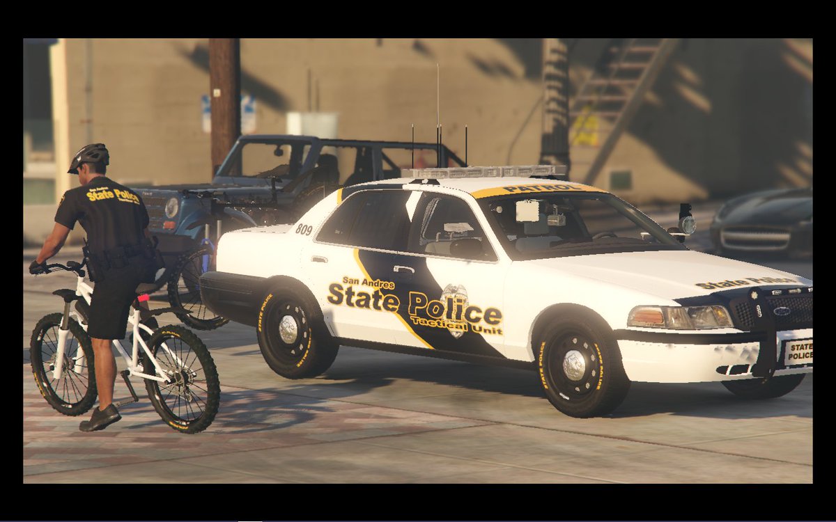 DirJacksonSATAC's tweet photo. Doing liveries for my bike patrol division in @LCPDFR, so far so good https://t.co/mqn8o3DFuF