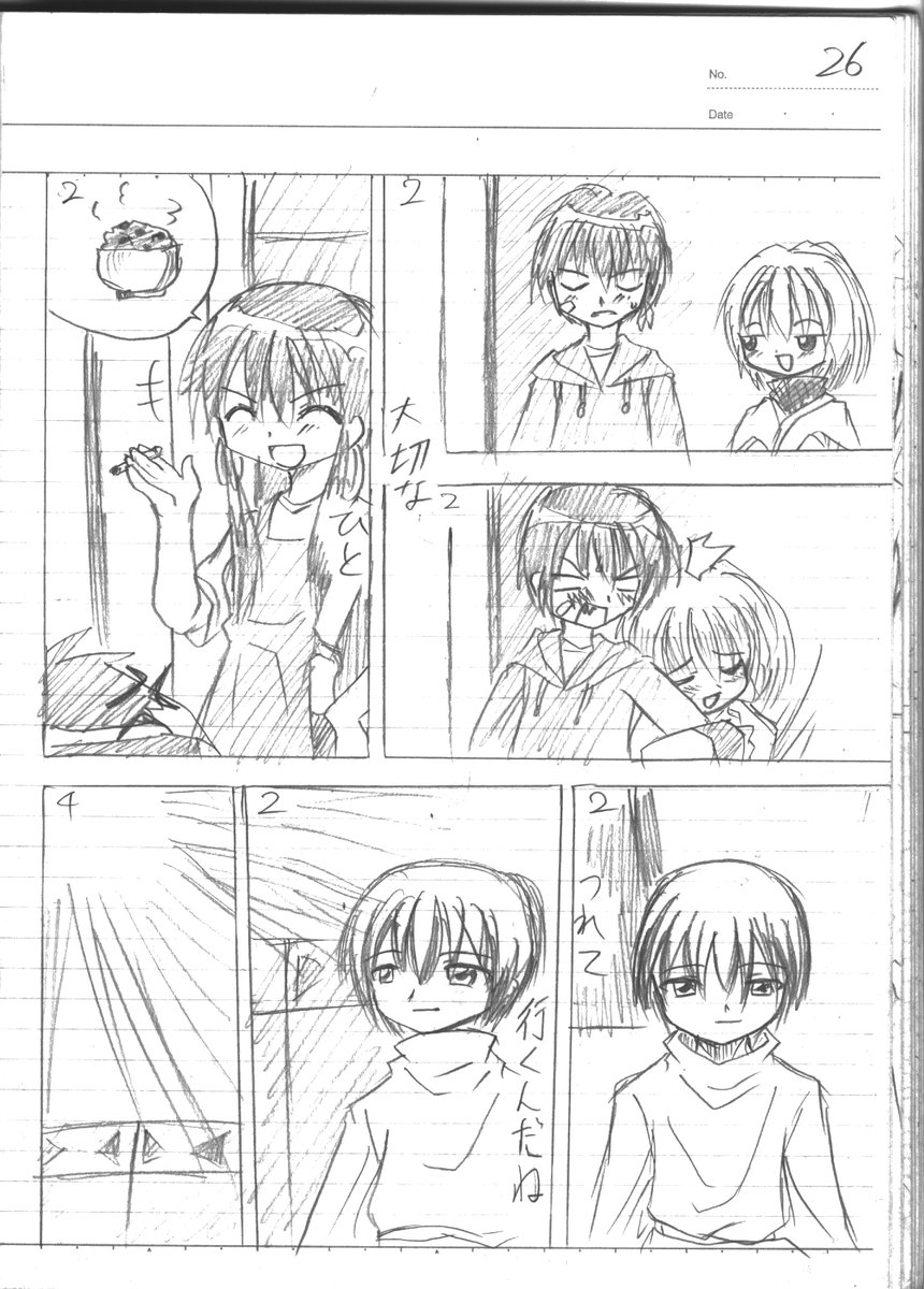 氷川家と言ったが、兄妹ではなく許嫁として住み着いてる。
あと母と父。

何回空にフォーカス当てんねん。
よくわかんなかったら空でも映しておくか感。 