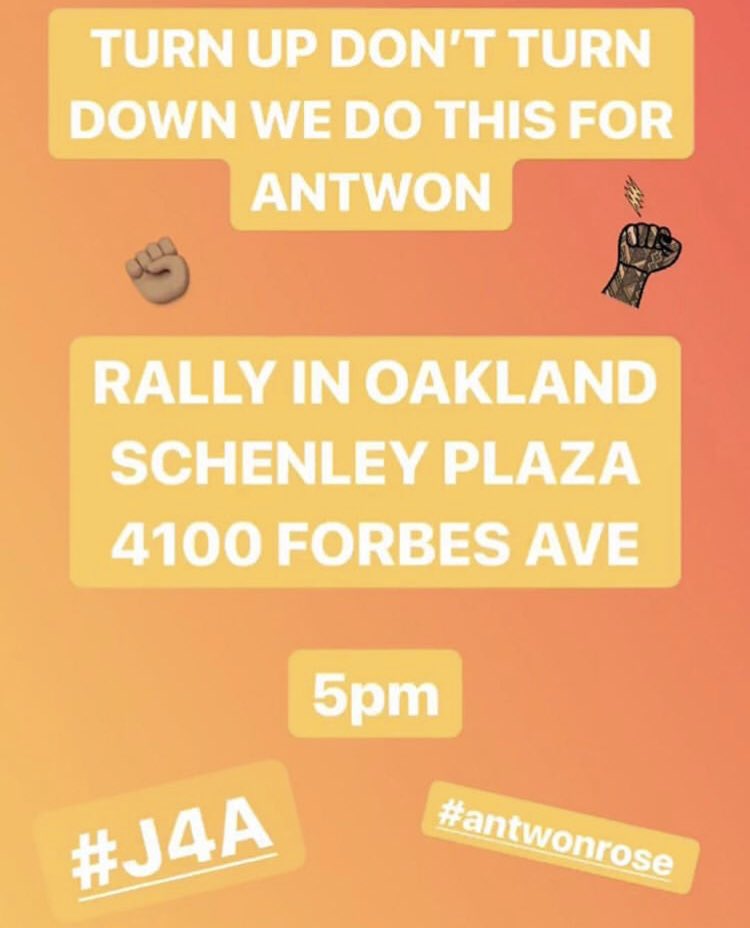 WHSAGV's tweet photo. Come to Schenley in solidarity https://t.co/RYFjQxek8O