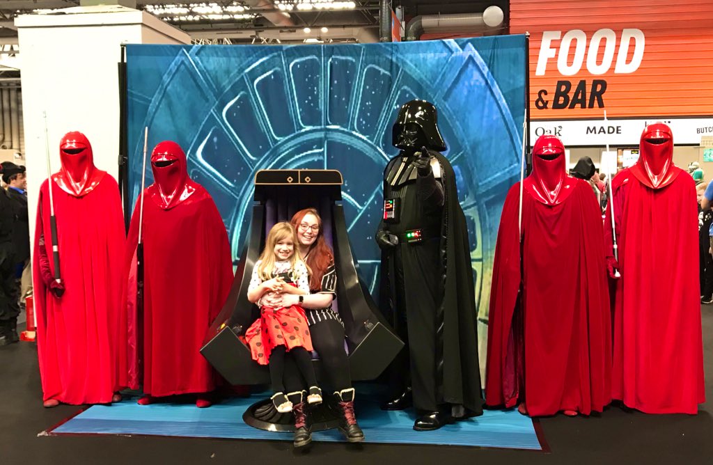 Shutterybug's tweet photo. Weโve flown our #geekflag high today @MCMComicCon #MCMBirmingham #TheEmpireNeedsYOU https://t.co/1GeFNo7RcP