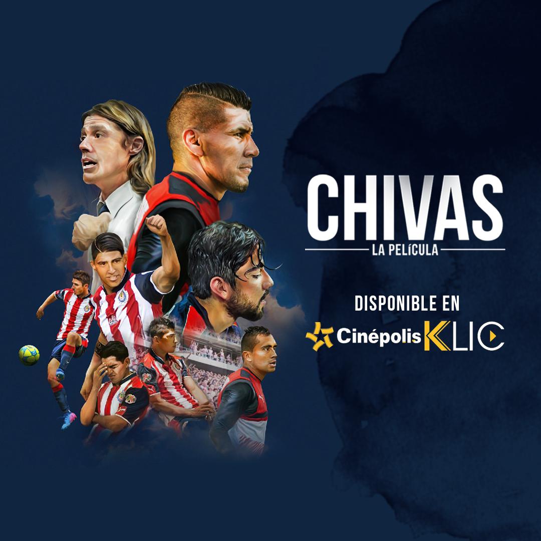 Ya puedes ver #ChivasLaPelícula en @CinepolisKLIC. 🐐📺🎞️
► Entra aquí: ow.ly/Wmes30oafHn y no te la pierdas.
<a href="/chivaslapeli/">chivaslapelicula</a> 🤩