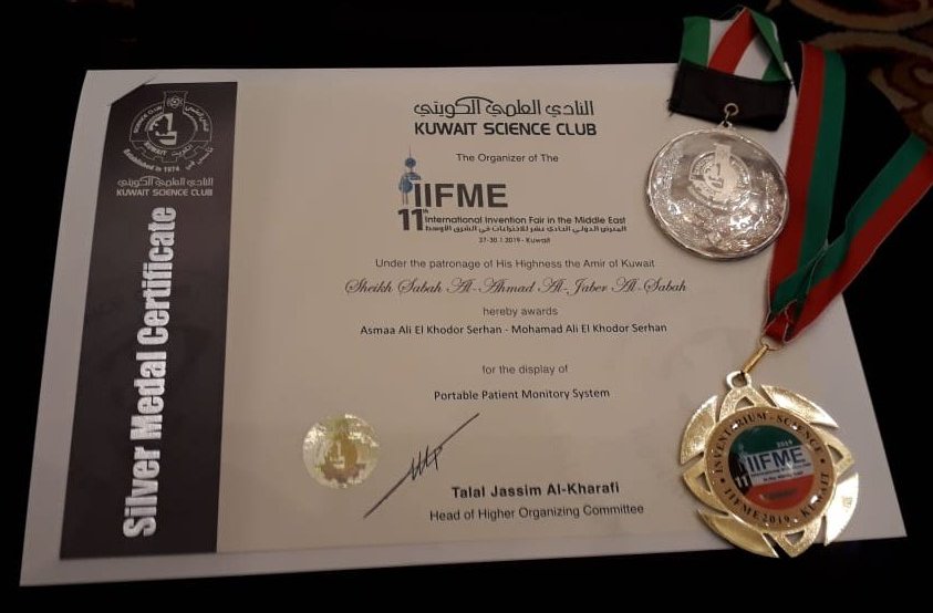 SerhanAsmaa's tweet photo. Throwback participating in the 11th #International #Invention Fair in the #MiddleEast #IIFME #Kuwait 🇰🇼 2019
Silver and Golden medals 🥈🥇 https://t.co/BVxxvIJvSq