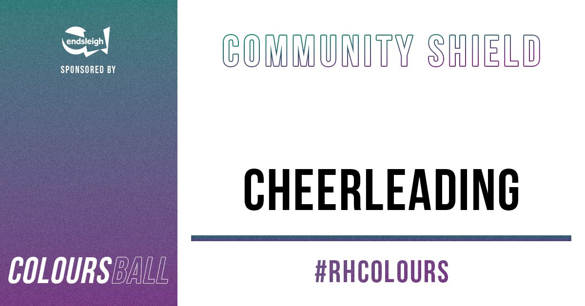 They've not long sat down but it's time to get back up again for <a href="/RH_Cheerleading/">Royal Holloway Cheerleading and Dance</a> who are our Community Shield winners! 👏🐻💚💜 #RHColours🏆