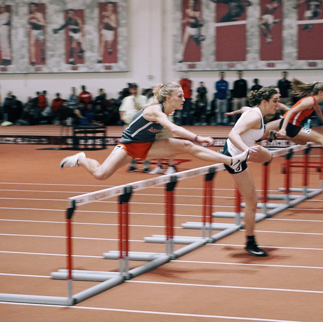mountietrackxc's tweet photo. Shannon Isenberg sets a new personal record in the 60m Hurdles running 10.27!
#ProudToBeAMountie #smtxc https://t.co/CjH7FNiGXY