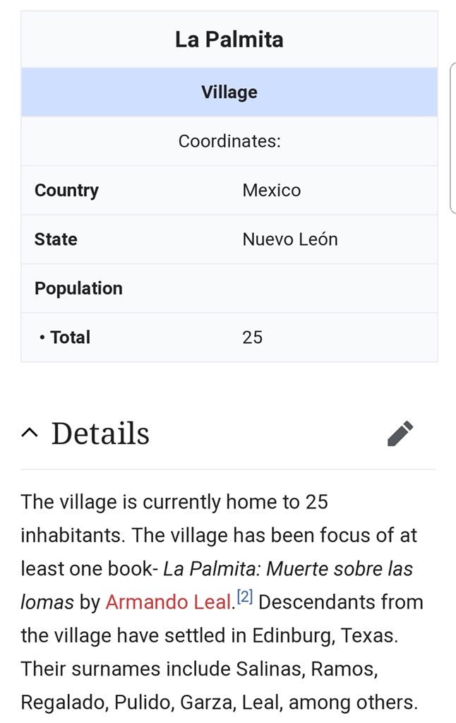 hectorhugogarza's tweet photo. When ur rancho finally gets the attention it deserves 😤😤😤 #Wikipedia https://t.co/w3ddkdaEAv